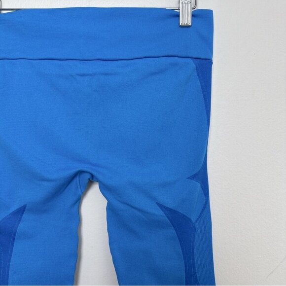 NUX Womens Medium Teal Compression Active Capri - Picture 10 of 13